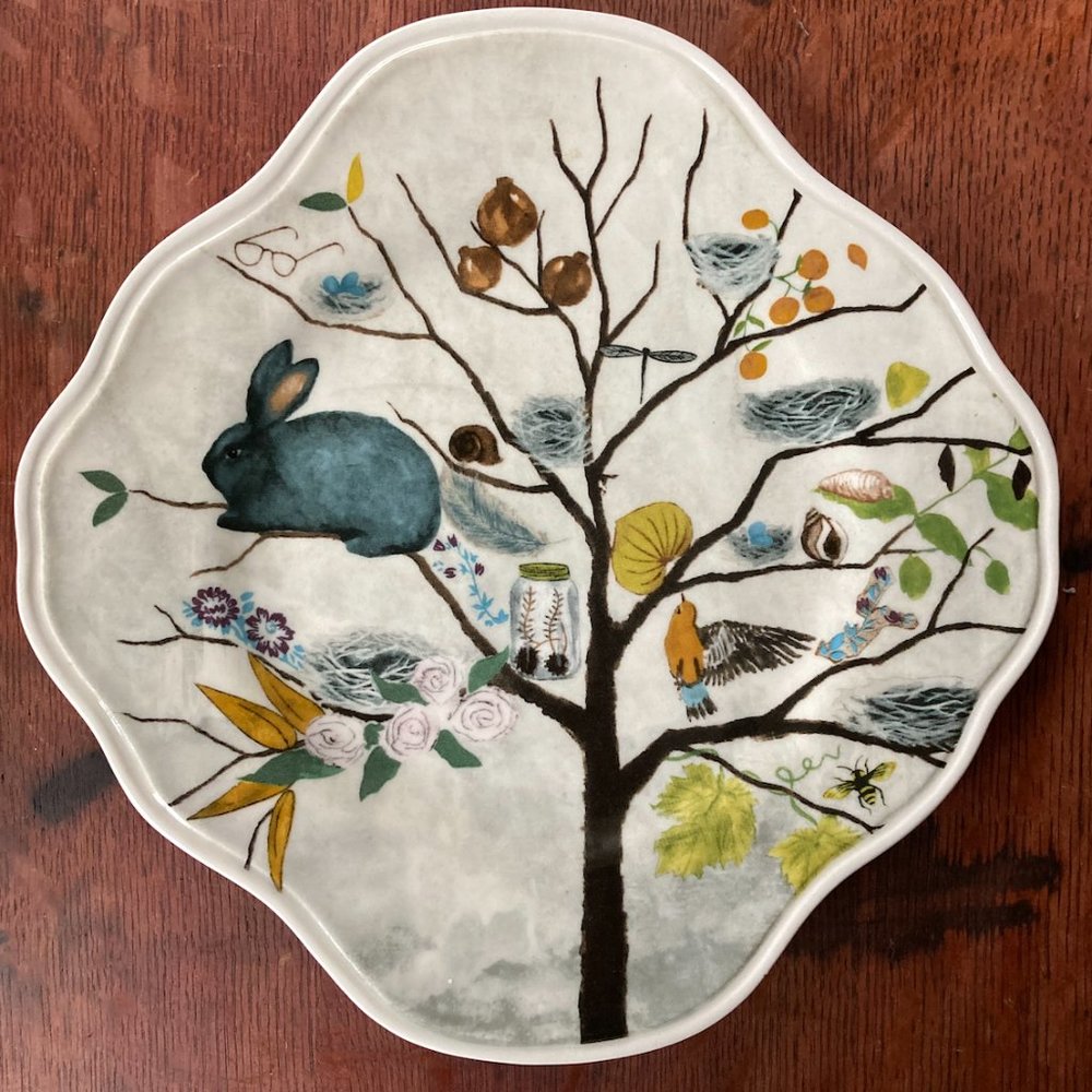Rebecca Rebouche Anthropologie 8.5 inch Salad Plate